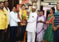 बारावी परिक्षेत प्रथम आलेल्या प्रसादचा समाजातर्फे सत्कार..!