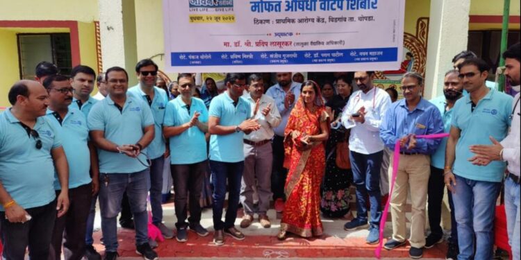 चोपडा रोटरी क्लबतर्फे आरोग्य शिबीर; जवळपास ४00 जणांनी घेतला शिबीराचा लाभ…!!