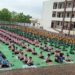 पंकज ग्लोबल पब्लिक स्कूल येथे योग दिवस उत्साहात साजरा