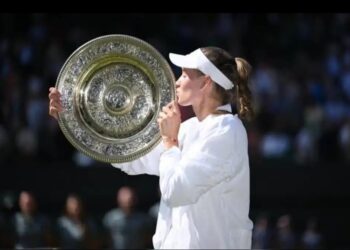 कझाकिस्तानची एलेना रिबाकिना विम्बल्डन ग्रँडस्लॅम विजेती रचला इतिहास…!