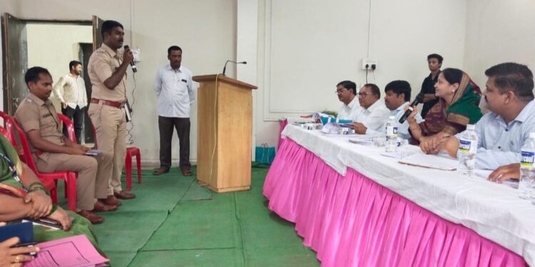 चोपडा तालुकास्तरीय समन्वय व पुनर्विलोकन समितीची बैठक संपन्न…!