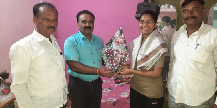 धानोरा येथील नेहा परमार ची पश्चिम बंगाल येथील रायफल शुटिंग स्पर्धेसाठी निवड!