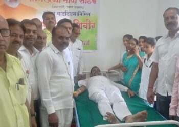 चोपडा भाजपा युवा मोर्चातर्फे भव्य रक्तदान शिबीर संपन्न 