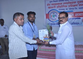 घोडगाव येथील एसएनआरजी आयटीआय मध्ये दीक्षांत समारोह संपन्न