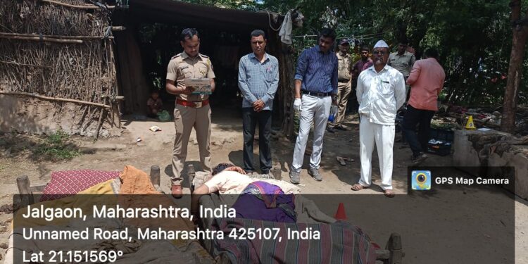 धक्कादायक..! सावत्र मुलाने केला सावत्र आईच्या डोक्यात दांडका मारून खून!! गलंगी येथील घटनेने तालुका हळहळला