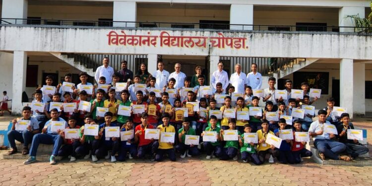 राज्यस्तरीय क्रीडा स्पर्धेत विवेकानंद इंग्लिश मिडीअम स्कूल व माध्यमिक विद्यालयाचे घवघवीत यश!!