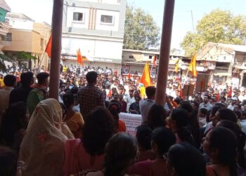 चोपड्यात विराट हिंदू जन आक्रोश मोर्चा !!