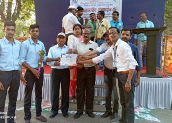 वेले येथील एसएसजीबी आयटीआय ने जिल्हास्तरीय तंत्र प्रदर्शनात पटकावला व्दितीय क्रमांक !!