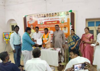 भाजपा कामगार आघाडी जिल्हा उपाध्यक्ष पदी विजय बाविस्कर यांची निवड!!