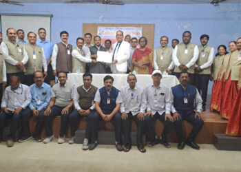 चोपडा समाजकार्य महाविद्यालयाला नॅकचे ‘A’ मानांकन !!