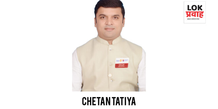 चोपडा रोटरी क्लबच्या नूतन अध्यक्षपदी चेतन टाटीया यांची निवड