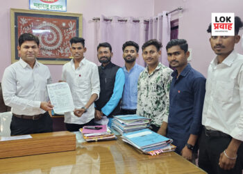 आदिवासी विद्यार्थ्यांच्या समस्या सोडवा अन्यथा रास्ता रोको आंदोलन करणार