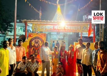 न्यु म्हाडा कॉलनी येथे रामोत्सव जल्लोषात साजरा!!