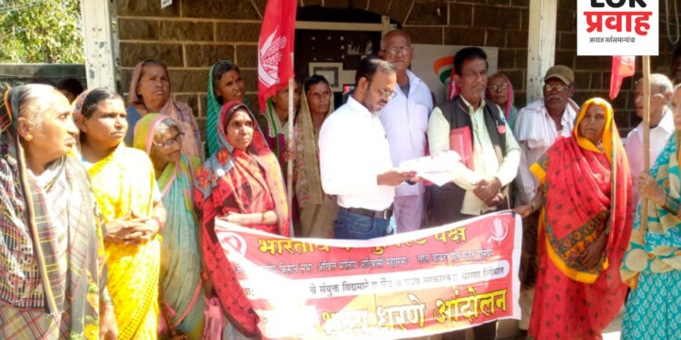 शेतमजुरांच्या प्रश्नांवर दर महिना आंदोलन करणार..!! 