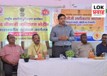 मुख्य कार्यकारी अधिकारी यांच्या हस्ते प्रौढ बीसीजी लसीकरण मोहिमेचा शुभारंभ