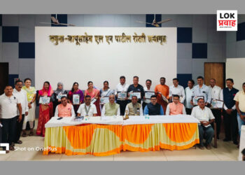 चोपड्यातील १७ शिक्षक  ‘नेशन बिल्डर अवॉर्ड’ ने  सन्मानित 