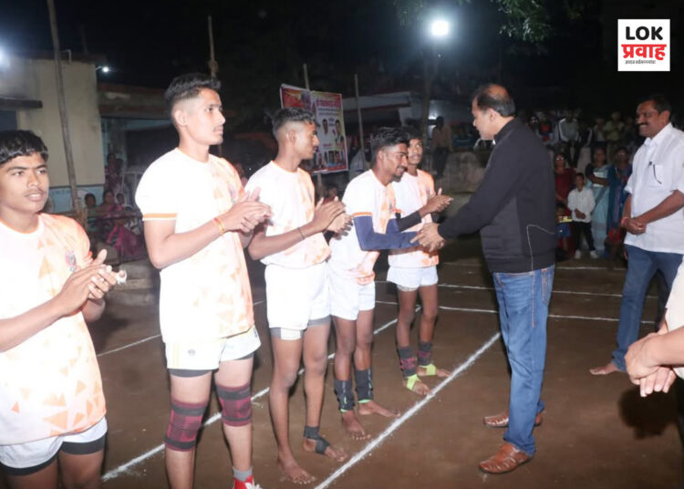 सुदृढ आरोग्यासाठी क्रिडा व व्यायाम आवश्यक ना. डॉ. पंकज भोयर