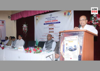 रस्ता सुरक्षा नियमांचे पालन करण्याचा दृढनिश्चय करा – अप्पर जिल्हाधिकारी नरेंद्र फुलझेले