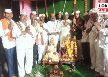 चोपड्यात श्री कानुदेवी व श्री कन्हेरदेवाचा शुभलग्न सोहळा उत्साहात संपन्न