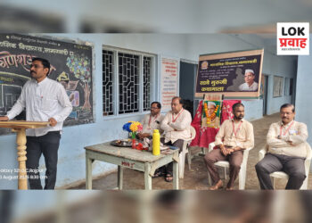 नागलवाडी माध्यमिक विद्यालयात साने गुरुजी कथामालेचे पहिले पुष्प संपन्न!!