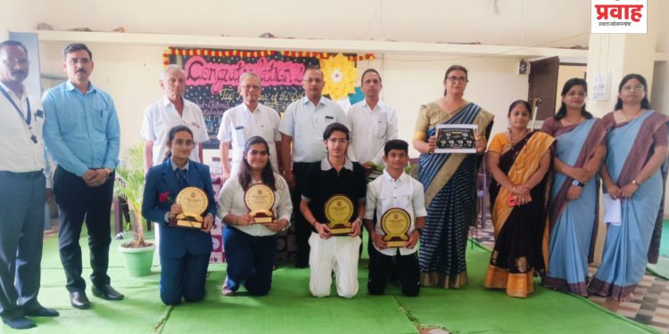 विवेकानंद इंग्लिश मीडियम स्कूलमध्ये यशाचा गौरव सोहळा उत्साहात संपन्न