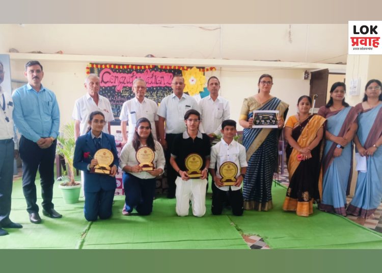 विवेकानंद इंग्लिश मीडियम स्कूलमध्ये यशाचा गौरव सोहळा उत्साहात संपन्न