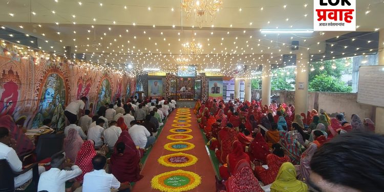 बजरंग नगर येथील श्री स्वामी समर्थ केंद्रात गुरुपौर्णिमा उत्सव भक्तिमय वातावरणात संपन्न