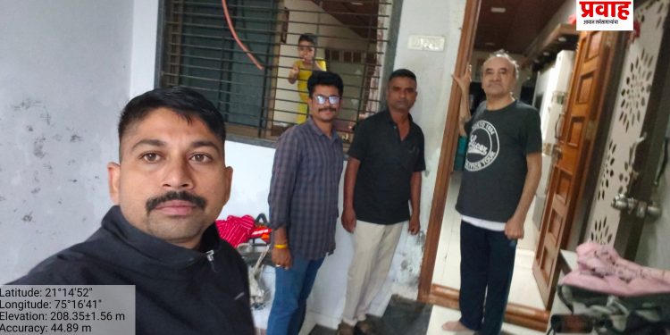 ‘लोकप्रवाह न्यूज’च्या बातमीची वन विभागाकडून दखल; स्वामीनारायण मंदिर परिसरात पाहणी